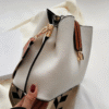 women elegant bucket crossbody bag