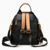 women fashion embossed logo backpack