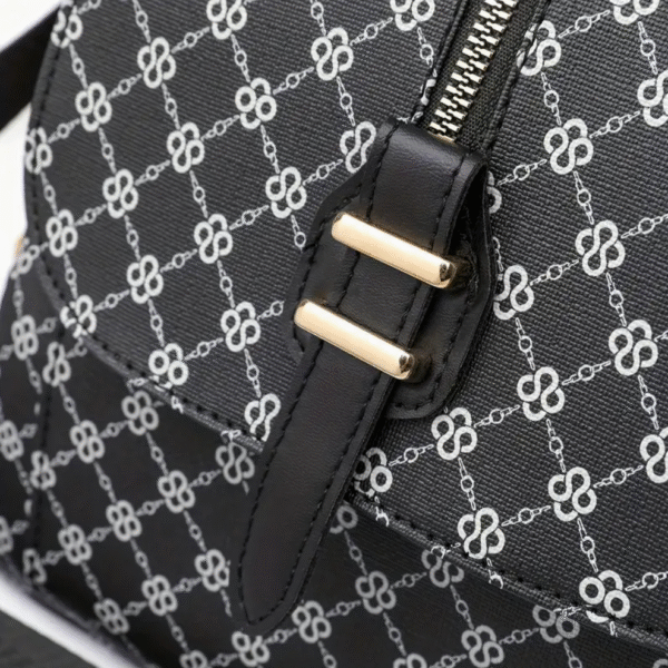 women geometric print oxford backpack women geometric print oxford backpack