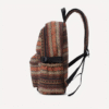 women ethnic style striped backpack