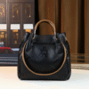 black diamond pattern handbag with adjustable strap